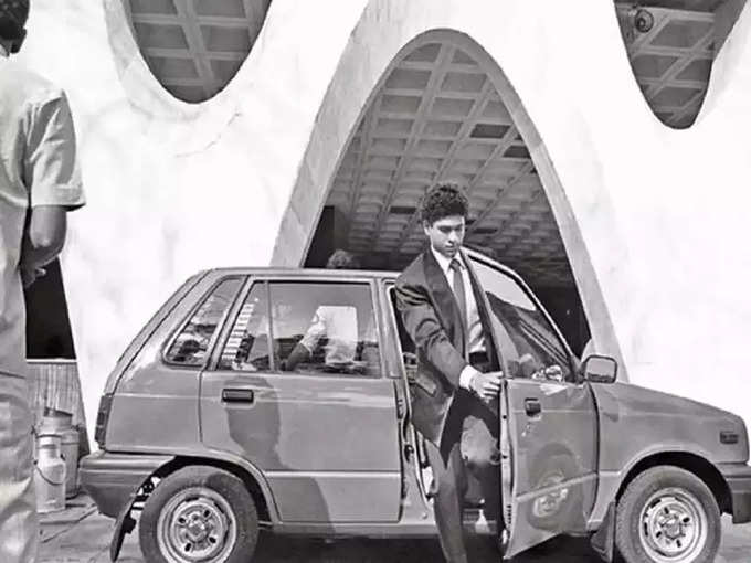 સચિન તેંડુલકરની પહેલી ગાડી મારુતિ 800